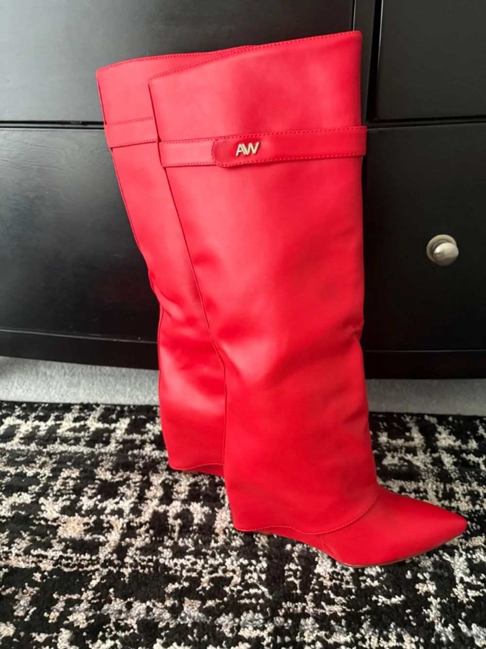 Azalea Wang Melina Wedge Boots
